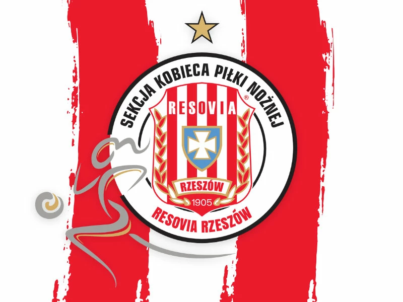 logo sekcji kobiecej piłki nożnej resovia rzeszów